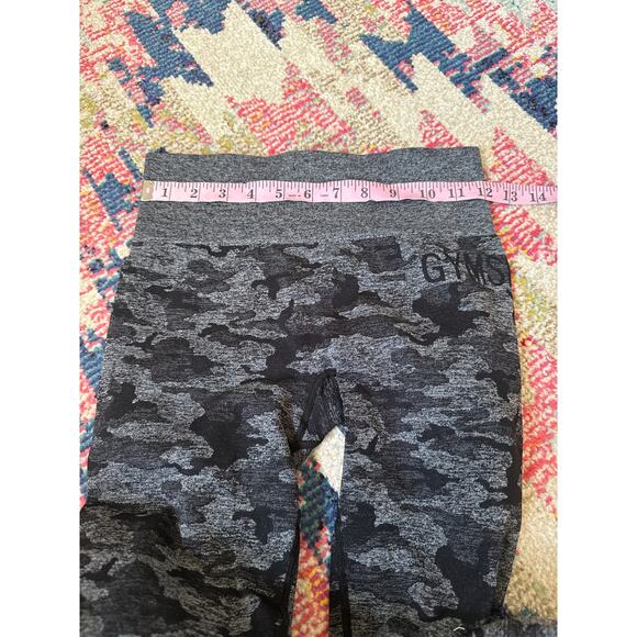 Gymshark Black Camo Leggings - Picture 3 of 6